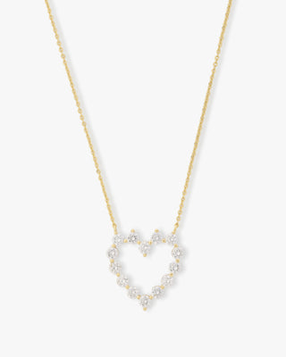 Melinda Maria She's an Icon Baby Heart Necklace