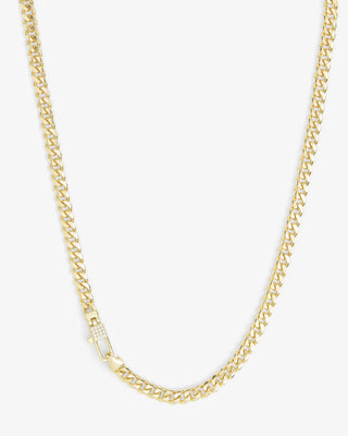 Melinda Maria Julian Pavé Lock Necklace 18in