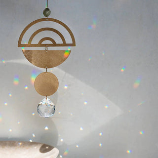 Suncatcher - Lotus/African Turquoise
