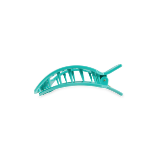 Square Flat Hair Clip | Small | Totally Turquoise
