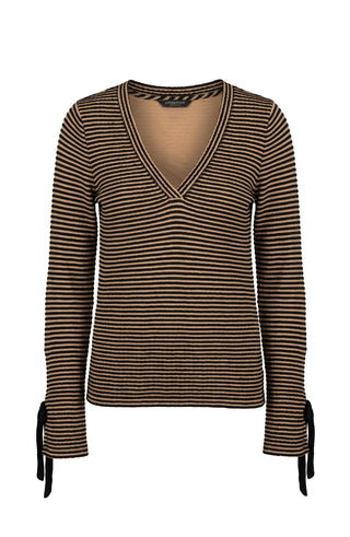 Liverpool Los Angeles Long Sleeve V-Neck Knit
