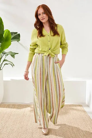 Tribal Flowy Wide Leg Pants