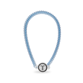 Spiral Hair Coil Headband | Summer Sky