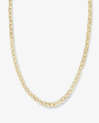 Ashley Chain Link Necklace 6mm 16”