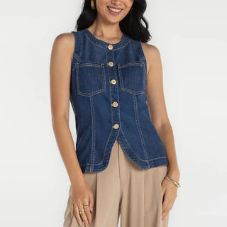 Liverpool Split Neck Vest