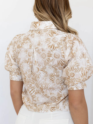 Liverpool Puff Sleeve Twist