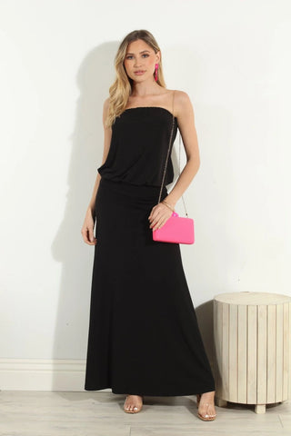 Veronica M Strapless Maxi Dress