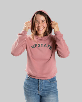 Upstate Arch Hoodie Mauve