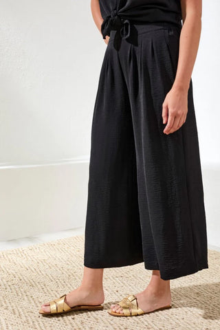 Tribal Airflow Pleated Pants With Elastic Waistband