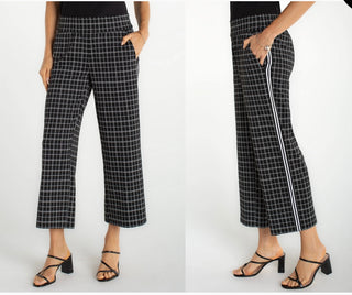 Liverpool Mabel Pull On Crop Stovepipe W/ Stripe