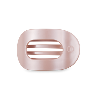 Round Flat Hair Clip | Medium | Pearly Pink