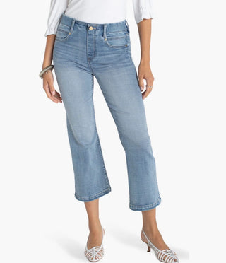 Liverpool Gia Glider Crop Flare