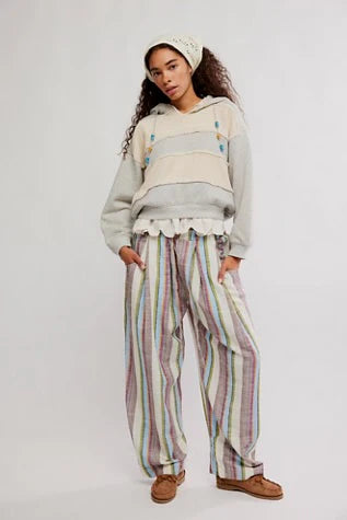 Free People Chambers Laid Back Stripe Pant