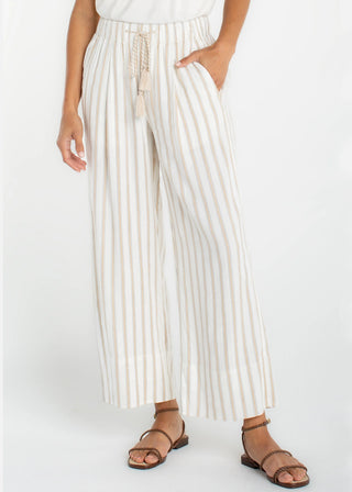 Liverpool Pull-on Wide Leg Crop Trouser