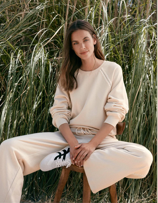 Z Supply All Around Sweatshirt Crystal