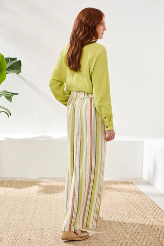 Tribal Flowy Wide Leg Pants