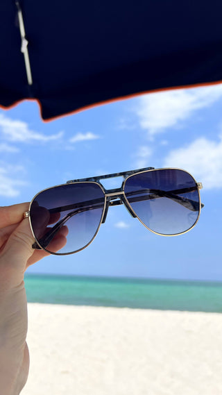 FREYRS Logan Acetate Aviator Unisex Sunglasses