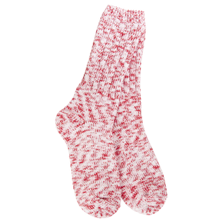 Worlds Softest Weekend Rag Cable Crew Socks