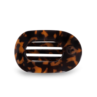 Round Flat Hair Clip | Small | Tortoise