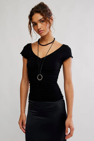 Free People Little Extra Tee