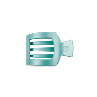 Square Flat Hair Clip | Small | Totally Turquoise