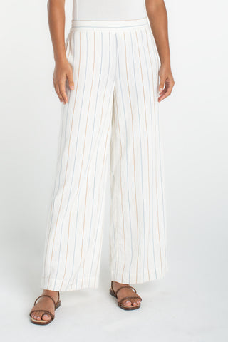 Liverpool Pull On Wide Leg Woven Pants