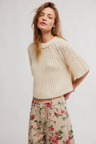 Free People Amy Sweater Tee