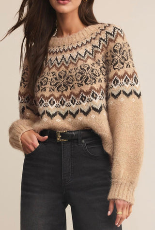 Z Supply Kenaby Fair Isle Sweater