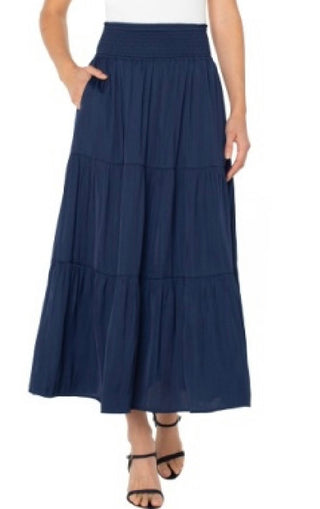Liverpool  Tiered Skirt Maxi Skirt