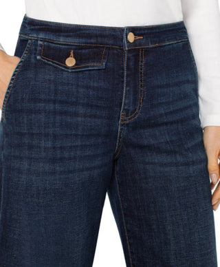 Liverpool Stride Wide Leg Trouser