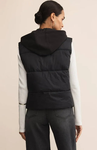 Z Supply Essential Puffer Vest Black
