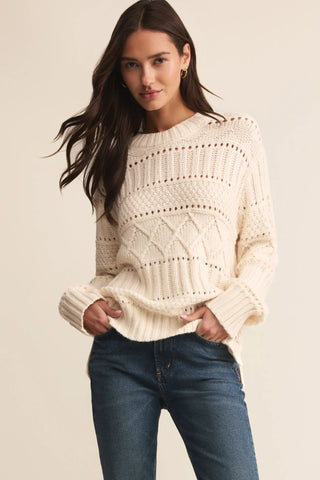 Z Supply Cento Cable Sweater