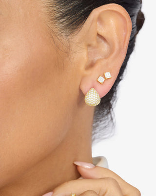 Melinda Maria Lil' Norah Pavé Earrings