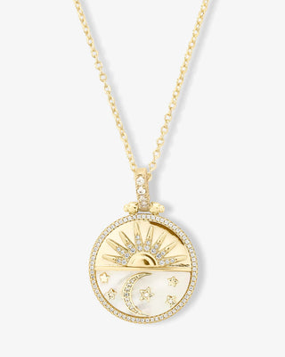 Melinda Maria New Beginnings Medallion Necklace
