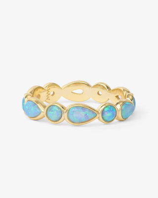 Melinda Maria Isla Ring Blue Opal