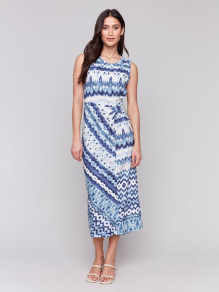 Charlie B Dress with Faux Knot Detail