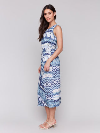Charlie B Dress with Faux Knot Detail