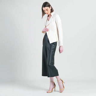 Clara Sunwoo Liquid Leather™ Signature Jacket - Ivory