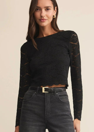 Z Supply Aurora Lace Top