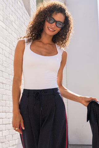 Liverpool Built In Bra Knit Top