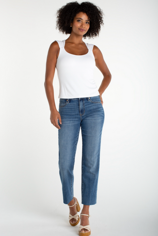 Liverpool Built In Bra Knit Top