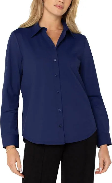 Liverpool Long Sleeve Button Down The 315 Hive Boutique Inc. Liverpool Long Sleeve Button Down The 315 Hive Boutique Inc.