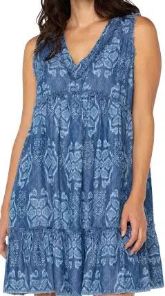 Liverpool  V-Neck Dress