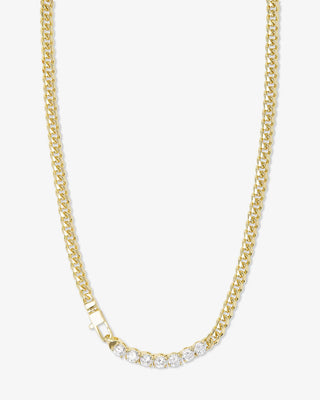 Melinda Maria Baby Julian Loves Diamonds Necklace 16'