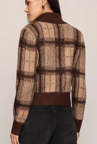 Z Supply Frostline Plaid Cardigan