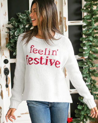 Wooden Ships  Feelin’ Festive Sweater