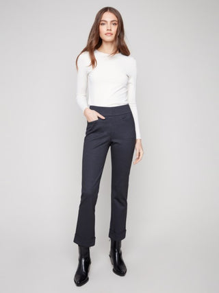 Charlie B Cuffed Ponte Pants