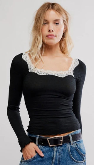 Free People Oh My Darling Long Sleeve