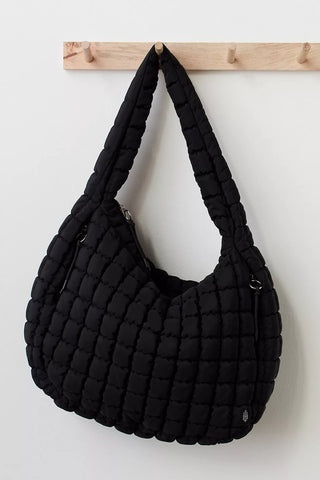 FP Movement Quilted Carryall Tote Black