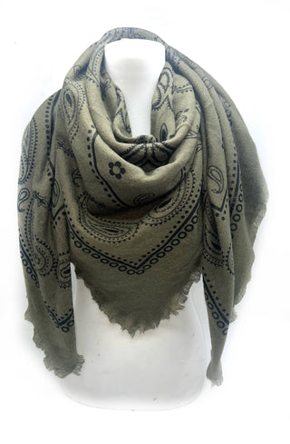 The Paisley XL Blanket Scarf